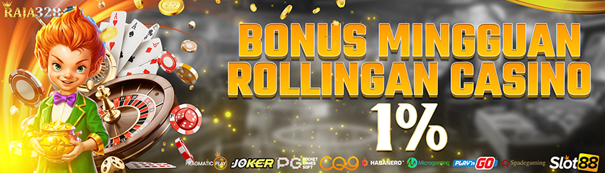 Bonus Rollingan Casino 1%
