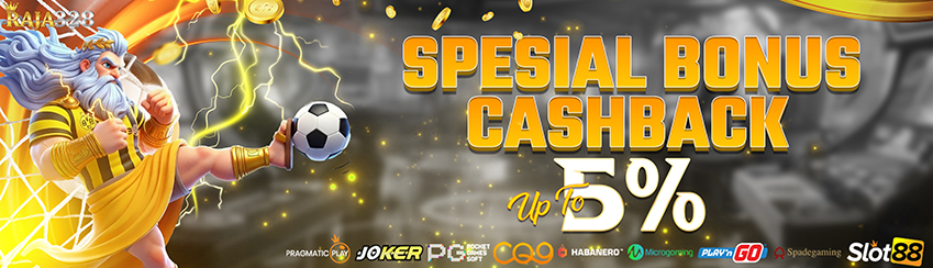 Bonus Cashback Mingguan Sportsbook 5%