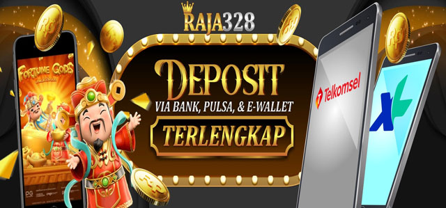 RAJA328 Slot Deposit Pulsa & DANA Tanpa Potongan